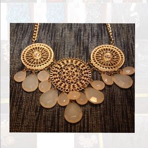 Circle dangle necklace